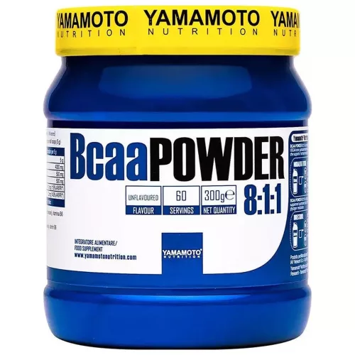Yamamoto Nutrition BCAA Powder 8:1:1 300g Unflavored (Ízesítetlen)