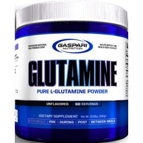Gaspari Nutrition Glutamine 300g Unflavored (Ízesítetlen)