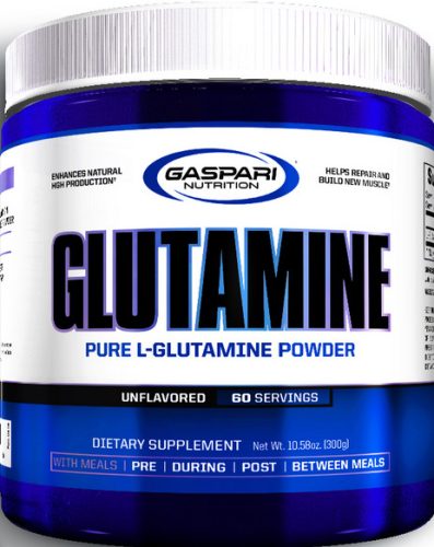 Gaspari Nutrition Glutamine 300g Unflavored (Ízesítetlen)