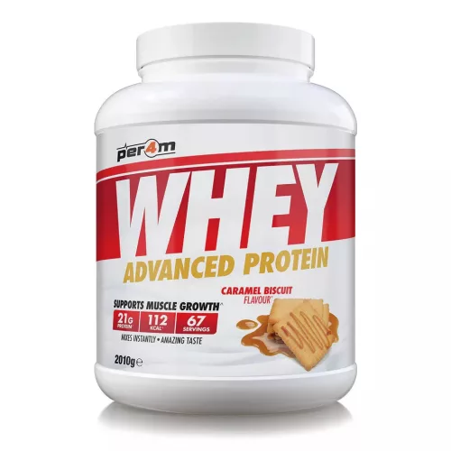 PER4M Nutrition Whey Advanced Protein 2010g Caramel Biscuit (Karamell Keksz)