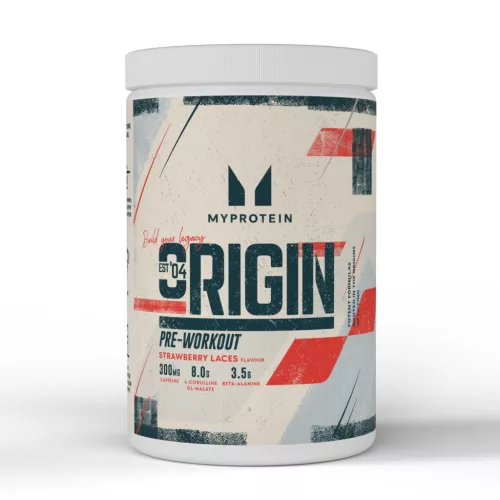 Myprotein Origin Pre-Workout 600g Strawberry Laces (Eper)
