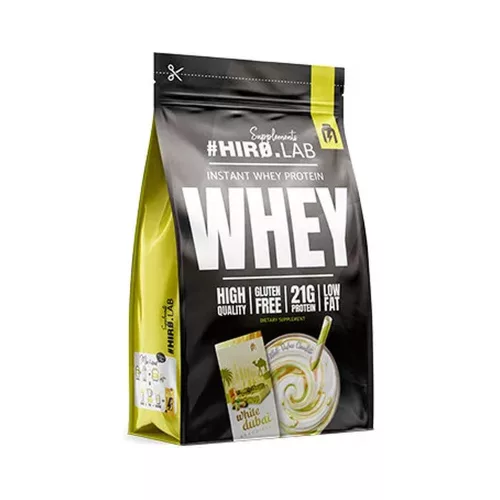 Hiro.Lab Supplements Instant Whey Protein 750g White Dubai Chocolate (Fehér Dubai Csokoládé)