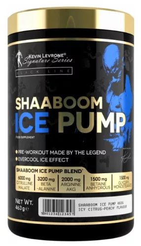 Kevin Levrone SHAABOOM Ice Pump 463g Icy Citrus Peach (Citrom Barack)