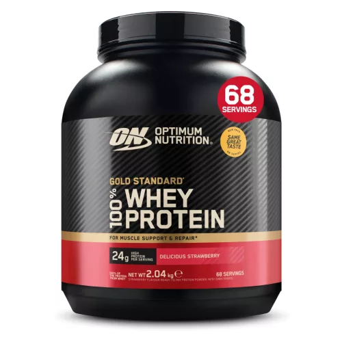 Optimum Nutrition Gold Standard 100% Whey 2040g Delicious Strawberry (Eper)
