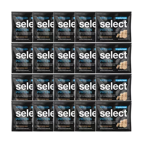 PEScience Select Protein 20x16,25g Peanut Butter Cookie (Mogyoróvaj Sütemény) (10 adag)
