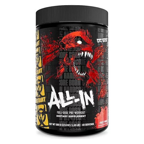 Mutant ALL-IN Full-Dose Pre-workout 500g Fruit Punch (Gyümölcspuncs)