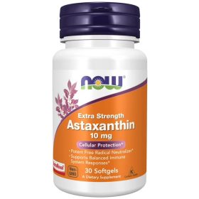   Now Foods Astaxanthin 10mg Extra Strenght 30 Softgels 30 Gélkapszula