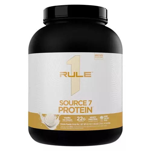 Rule1 Source 7 Protein 1800g Vanilla Ice Cream (Vanília)