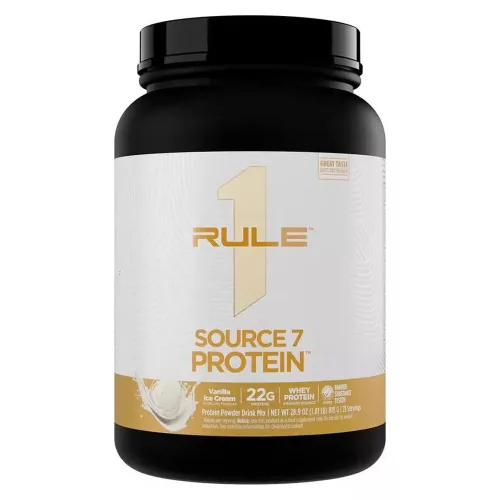Rule1 Source 7 Protein 900g Vanilla Ice Cream (Vanília)