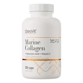 OstroVit Marine Collagen + Hyaluronic Acid + Vitamin C 120 Capsules 120 Kapszula