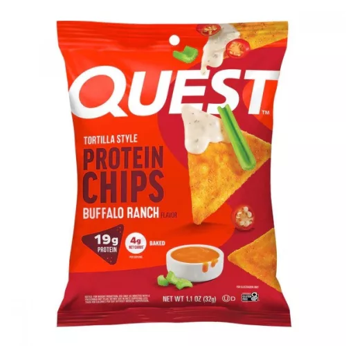 Quest Nutrition Protein Chips Tortilla Style 32g Buffalo Ranch (Csípős Krémes)