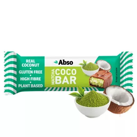 Absorice Matcha Coco Bar 35g Matcha Coconut (Matcha Kókusz)