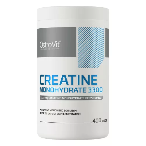 OstroVit Creatine Monohydrate 3300mg 400 Capsules 400 Kapszula
