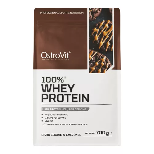 OstroVit 100% Whey Protein 700g Dark Cookie & Caramel (Csokis Keksz Karamell)