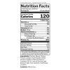 Hivatalos Nutrition Facts (angol)