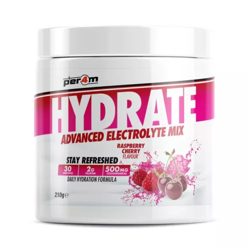 PER4M Nutrition Hydrate 210g Raspberry Cherry (Málna Cseresznye)