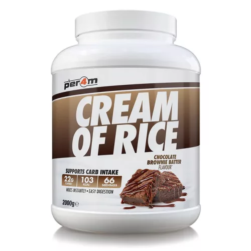 PER4M Nutrition Cream of Rice 2000g Chocolate Brownie Batter (Csokoládé Brownie Tészta)