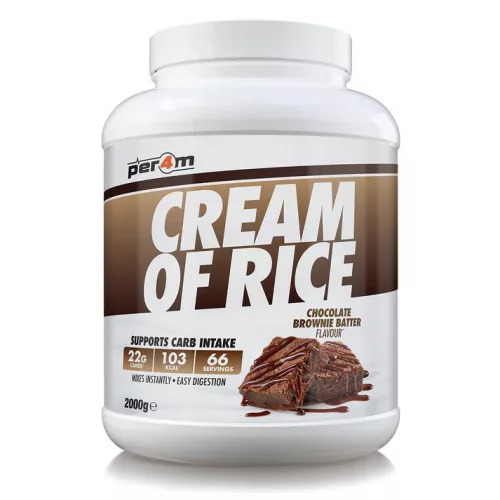 PER4M Nutrition Cream of Rice 2000g Chocolate Brownie Batter (Csokoládé Brownie Tészta)