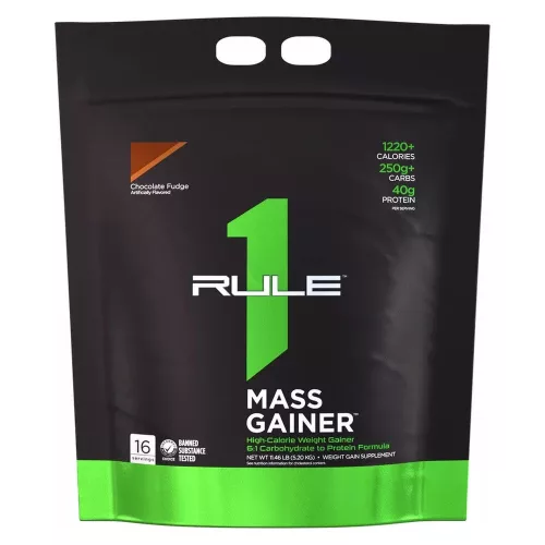 Rule1 Mass Gainer 5200g Chocolate Fudge (Csokoládé)