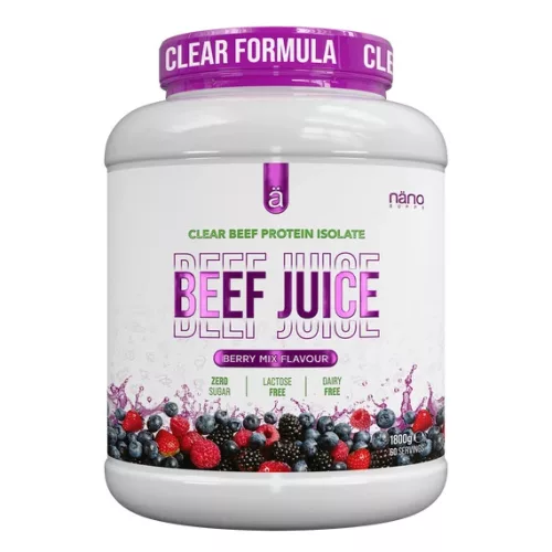 Nano Supps Beef Juice Clear Beef Protein Isolate 1800g Berry Mix (Bogyós Gyümölcs)