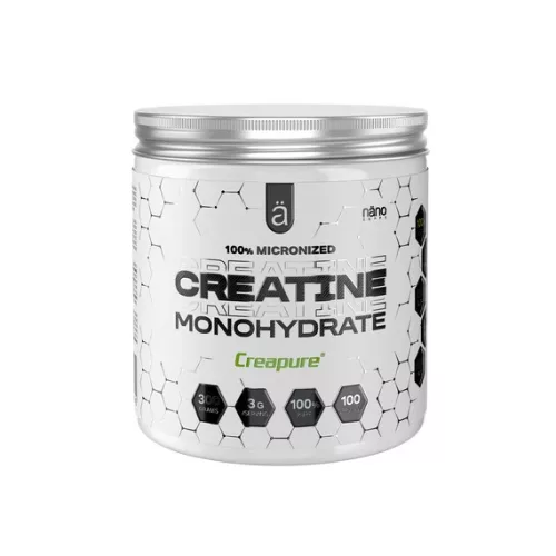 Nano Supps Creatine Monohydrate Creapure 300g Unflavoured (Ízesítetlen)
