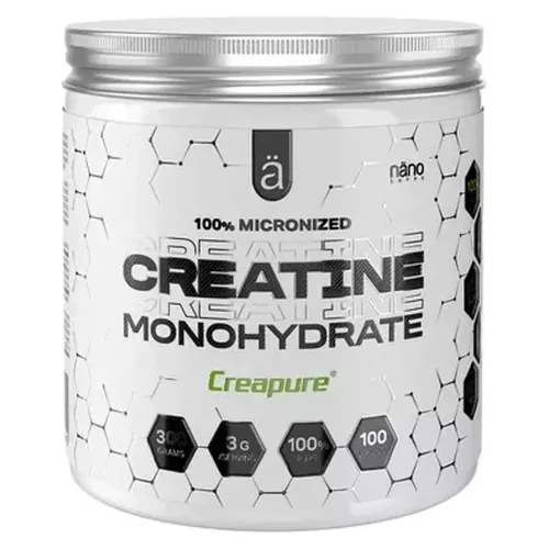 Nano Supps Creatine Monohydrate Creapure 300g Unflavored (Ízesítetlen)