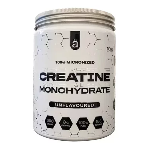 Nano Supps Creatine Monohydrate 500g Unflavored (Ízesítetlen)