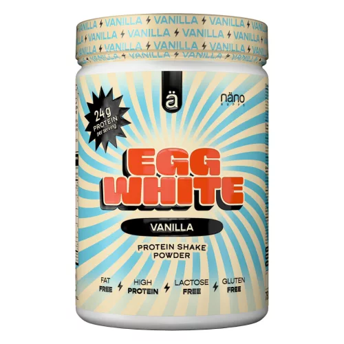 Nano Supps Egg White Protein 750g Vanilla (Vanília)