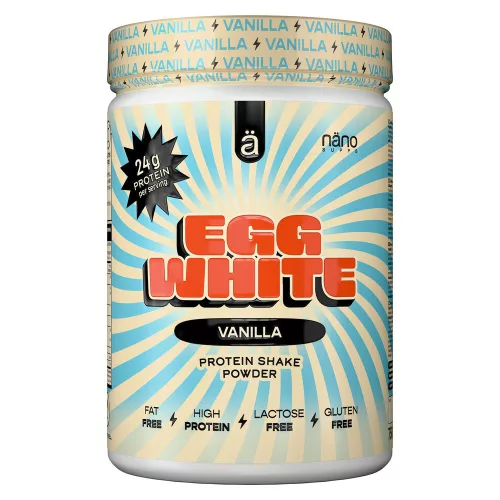 Nano Supps Egg White Protein 750g Vanilla (Vanília)