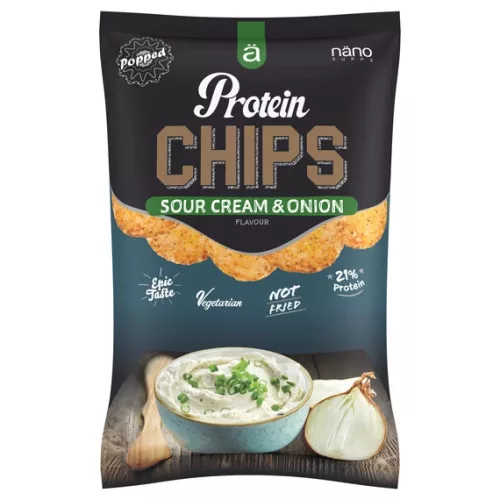 Nano Supps Protein Chips 40g Sour Cream & Onion (Tejfölös Hagymás)