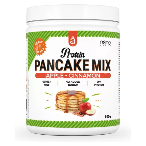 Nano Supps Protein Pancake Mix 500g Apple Cinnamon (Alma Fahéj)