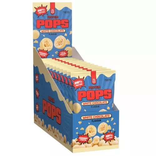 Nano Supps Karton Protein Pops 12x38g White Chocolate (Fehércsokoládé)