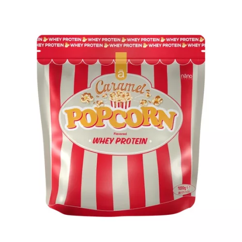 Nano Supps Whey Protein 1000g Caramel Popcorn (Karamell Popcorn)