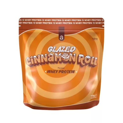 Nano Supps Whey Protein 1000g Glazed Cinnamon Roll (Fahéj)