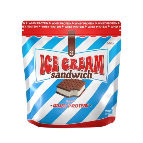 Nano Supps Whey Protein 1000g Ice Cream Sandwich (Jégkrém)