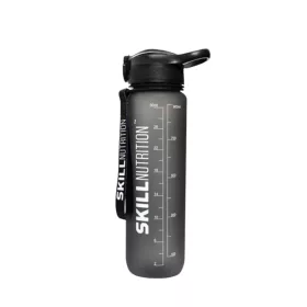 Skill Nutrition Lifestyle Water Bottle 900ml Black (Fekete)