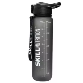 Skill Nutrition Lifestyle Water Bottle 900ml Black (Fekete)