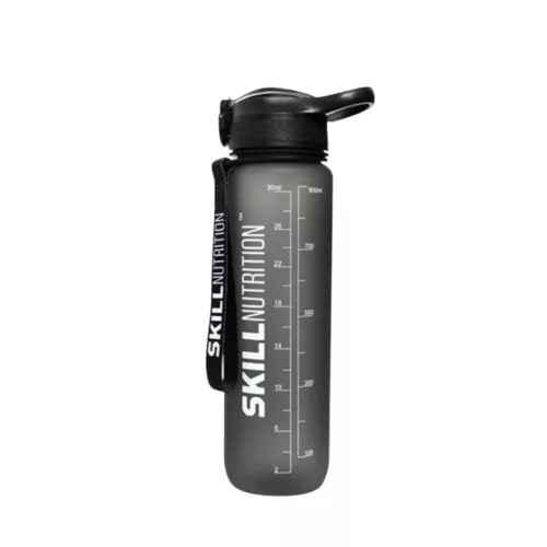 Skill Nutrition Lifestyle Water Bottle 900ml Black (Fekete)