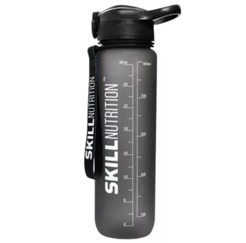 Skill Nutrition Lifestyle Water Bottle 900ml Black (Fekete)
