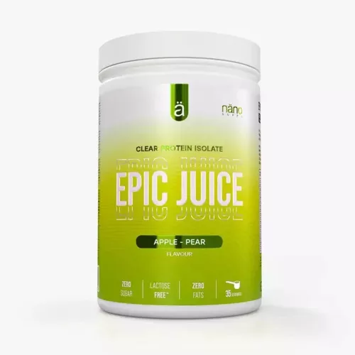 Nano Supps Clear Protein Isolate Epic Juice 875g Apple Pear (Alma Körte)