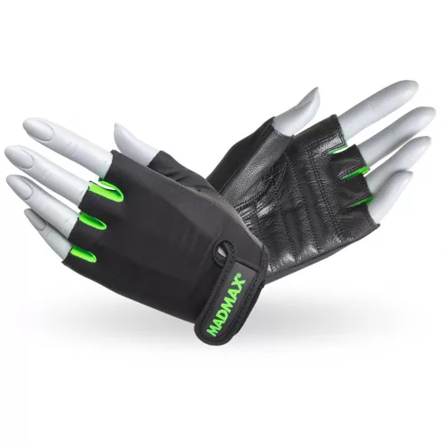 MadMax Training Gloves Rainbow Black/Neon Green (Fekete/Neon Zöld) S (Kis Méret) (Edzőkesztyű) - MFG-251