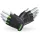 MadMax Training Gloves Rainbow Black/Neon Green (Fekete/Neon Zöld) XS (Extra Kicsi Méret) (Edzőkesztyű) - MFG-251