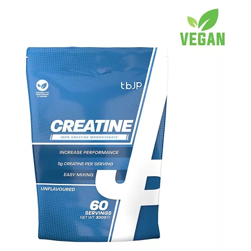 Trained by JP (tbJP) Creatine 300g Unflavored (Ízesítetlen)