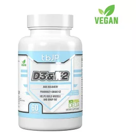 Trained by JP (tbJP) D3 & K2 60 Capsules 60 Kapszula