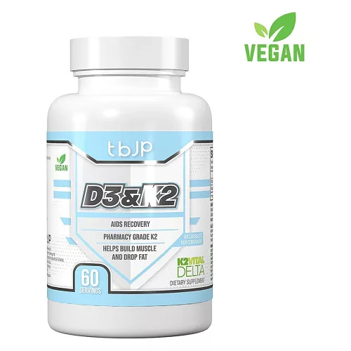 Trained by JP (tbJP) D3 & K2 60 Capsules 60 Kapszula