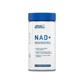 Applied Nutrition NAD+ Resveratrol 60 Capsules 60 Kapszula