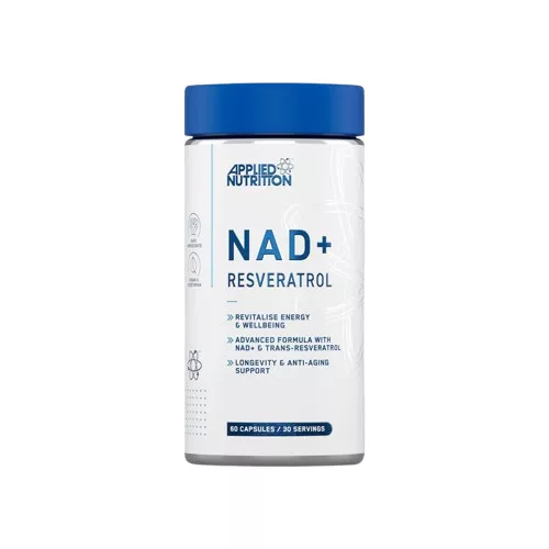 Applied Nutrition NAD+ Resveratrol 60 Capsules 60 Kapszula