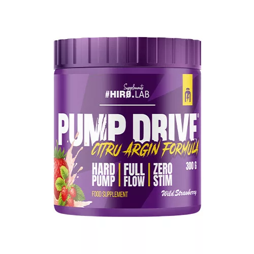 Hiro.Lab Supplements Pump Drive Zero Stim 300g Wild Strawberry (Eper)