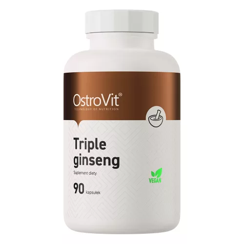 OstroVit Triple Ginseng VEGE 90 Capsules 90 Kapszula