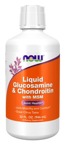 Now Foods Glucosamine & Chondroitin With MSM Liquid Citrus (Citrus) 32fl oz